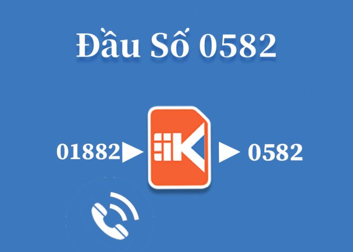 0582 do nhà mạng Vietnamobile quản lý