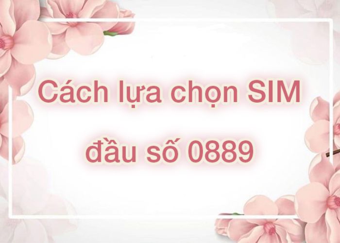 Cách chọn mua số điện thoại đầu số 089 phù hợp