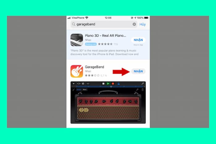 Tải ứng dụng GarageBand