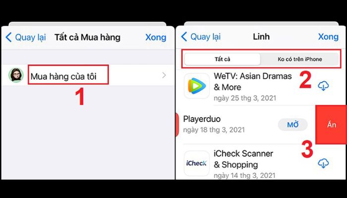 Cách ẩn ứng dụng trên iPhone Ẩn các ứng dụng đã chọn